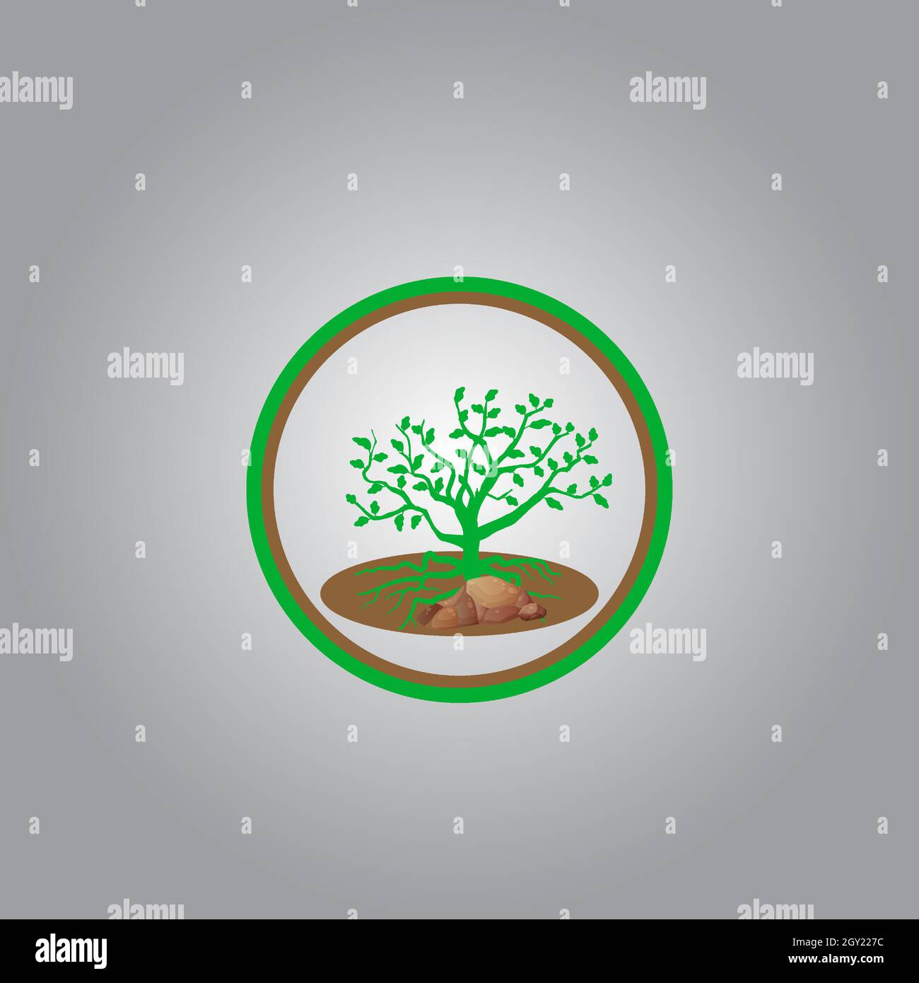 Bestes Baum-Logo-Design oder beste Baum-Symbol. Perfekt für Firmenlogo oder Branding und Ihr Design. Stock Vektor