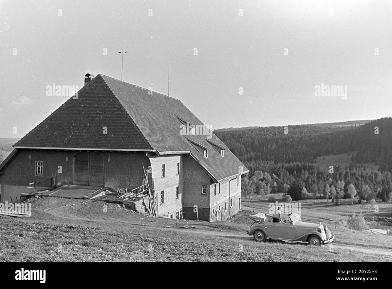 Der Furtwängler Hof im Schwarzwald, Deutschland 1930er Jahre. Die Furtwängler Hof im Schwarzwald, Deutschland der 1930er Jahre. Stockfoto