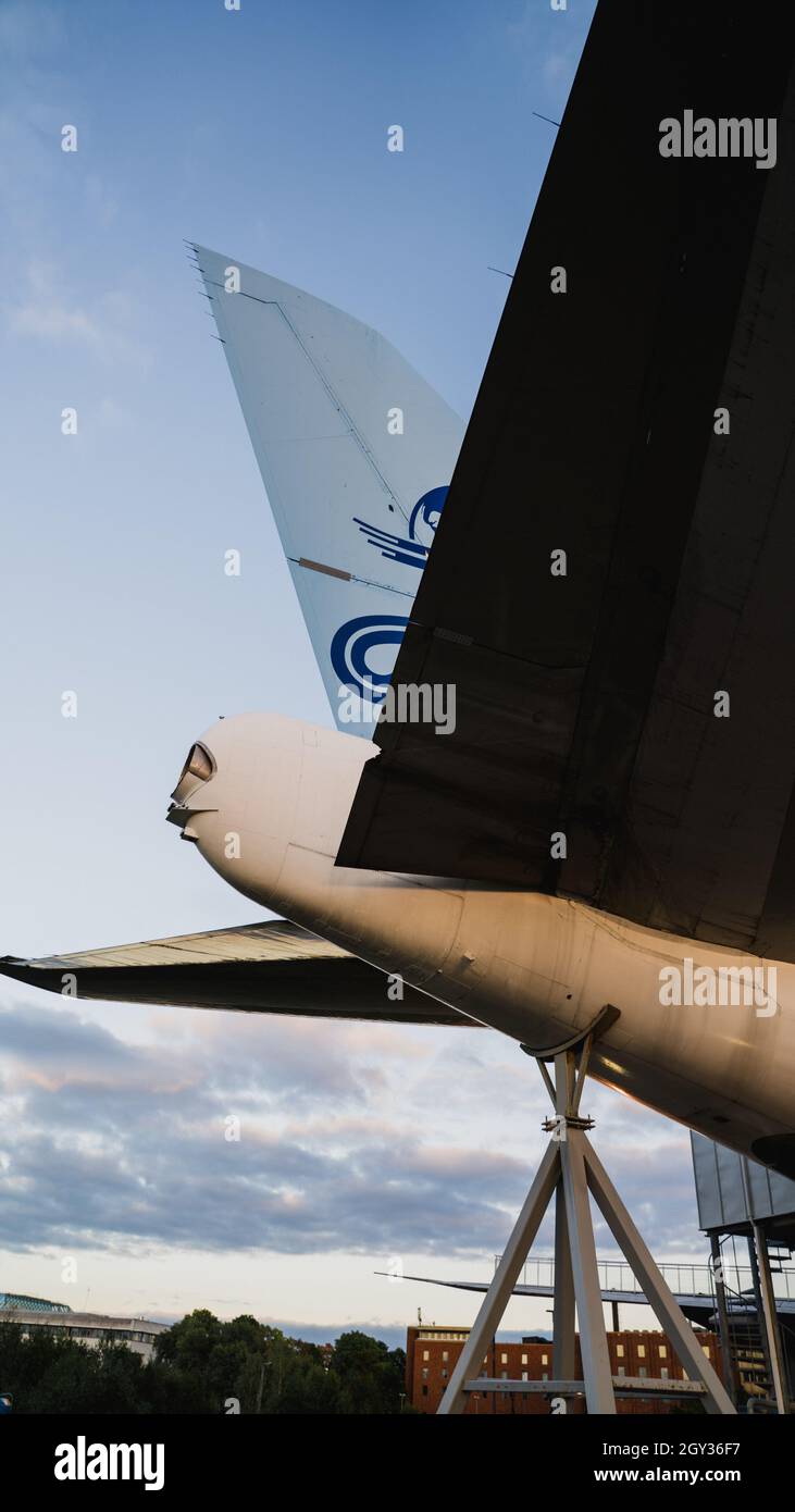 Sweden 747-400 Hotel. Stockfoto