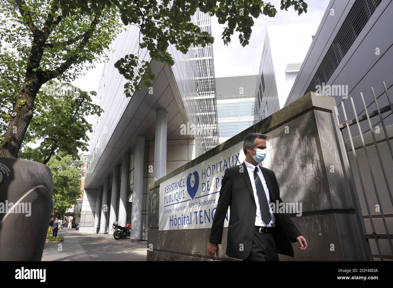 FRANKREICH. PARISER (75) TENONKRANKENHAUS IM 20. BEZIRK Stockfoto