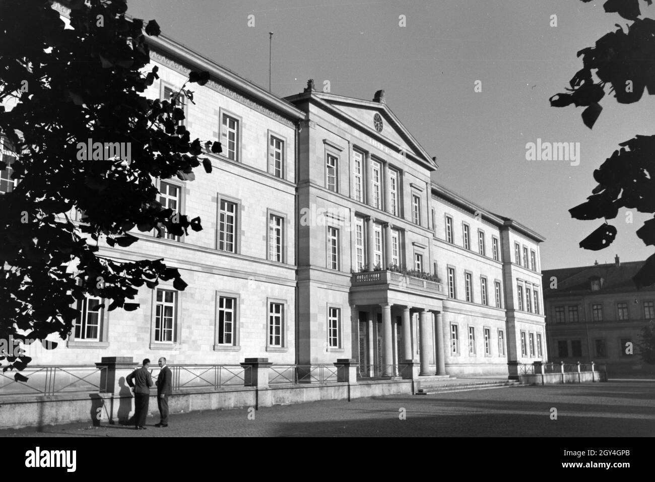 Neuen Aula der Eberhard Karls Universität in Tübingen, Deutschland, 1930er Jahre. Die neue Aula der Eberhard Karls Universität in Tübingen, Deutschland 1930. Stockfoto