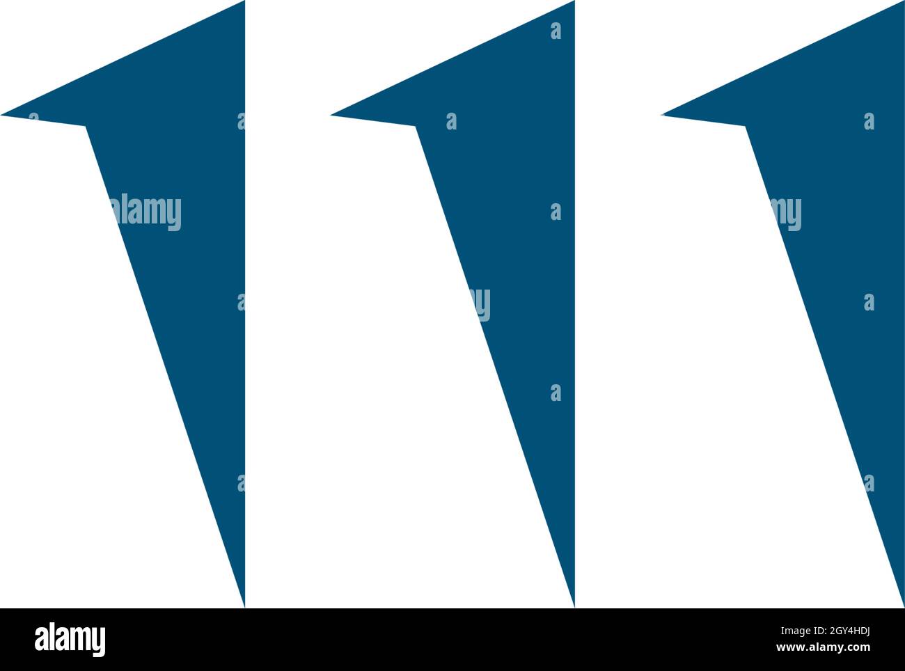 Vektorvorlage für das DAM-Logo-Ilustration Stock Vektor