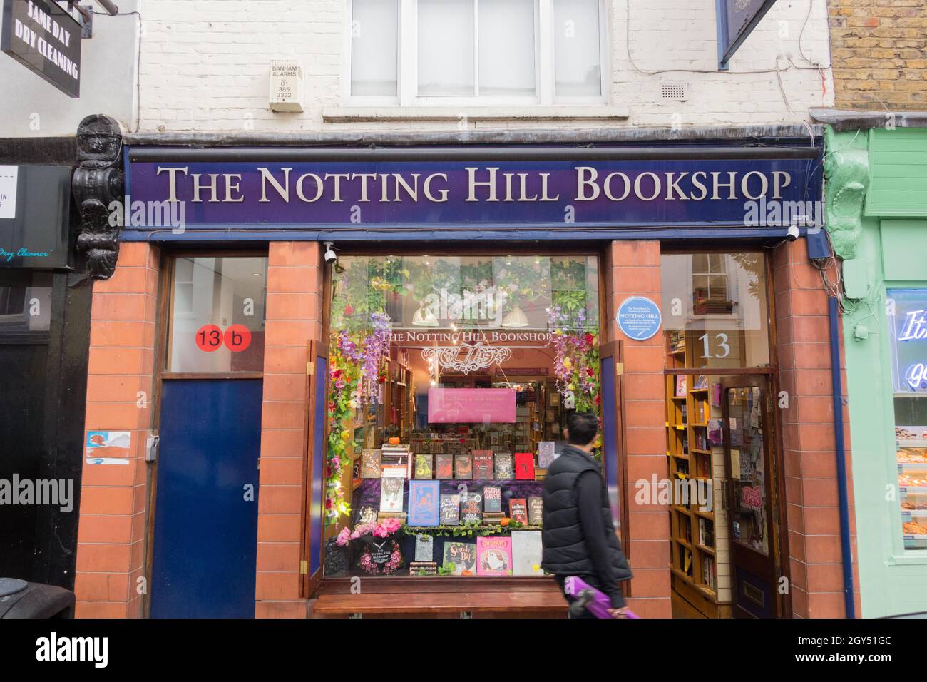 The Notting Hill Bookshop, Blenheim Crescent, London, W11, England, VEREINIGTES KÖNIGREICH Stockfoto