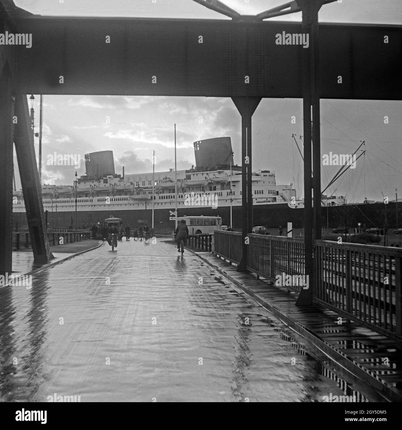 Das 1928 gebaute deutsche Passagierschiff 