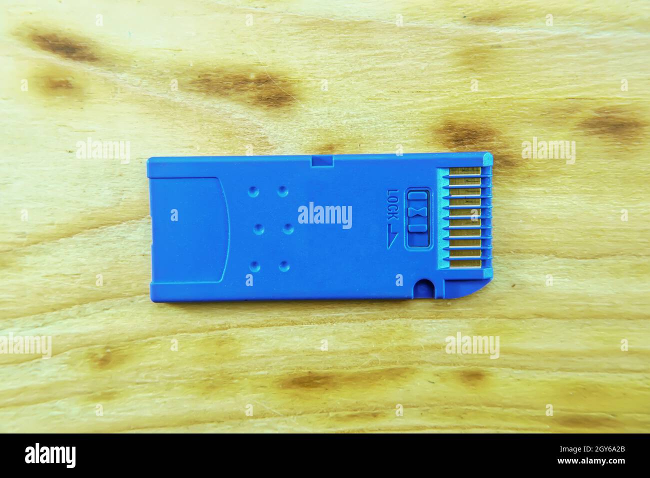Memory Stick Speicherkarte Typ, der heutigen gegangen. Stockfoto