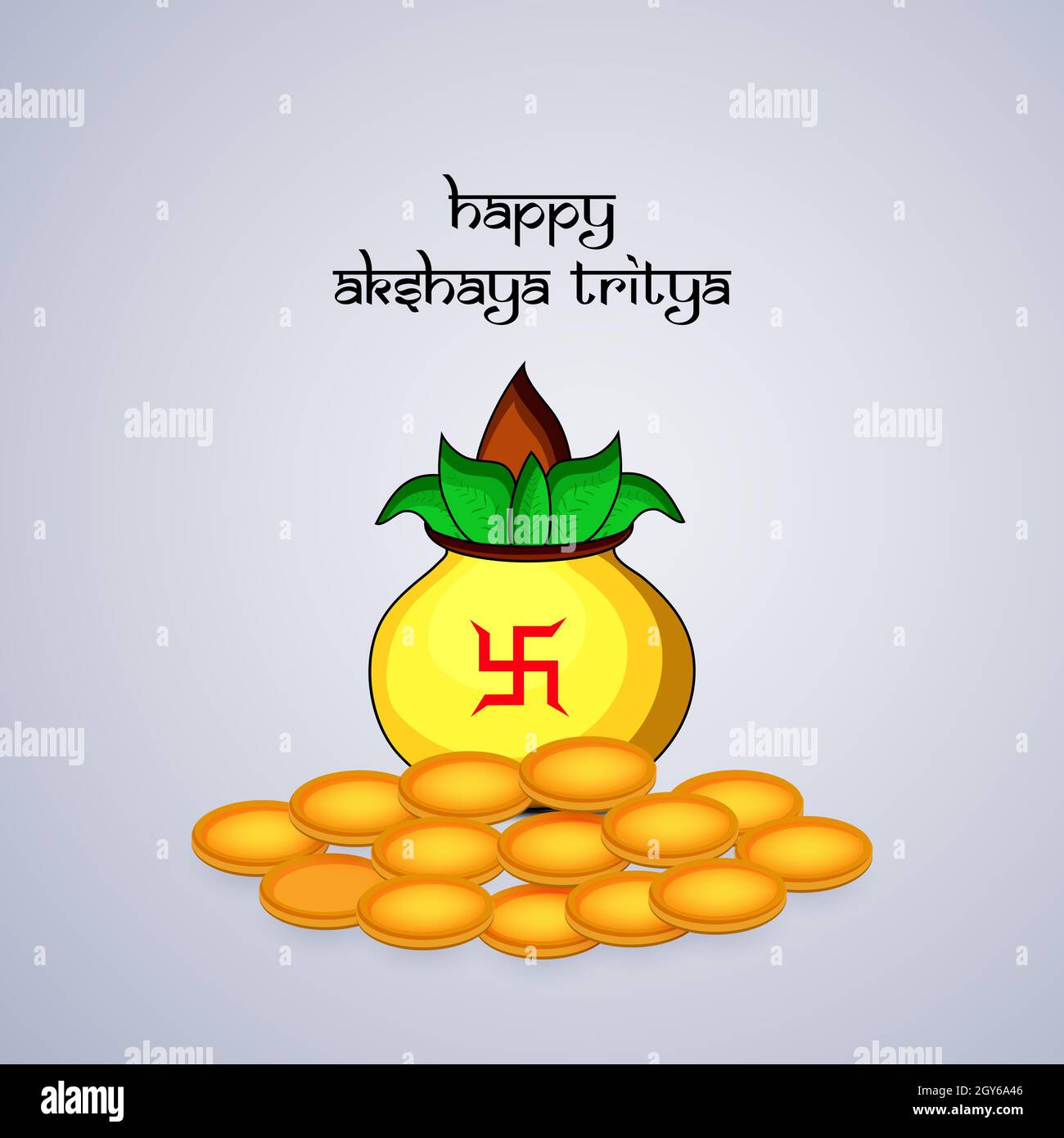 Akshaya Tritiya Stockfoto