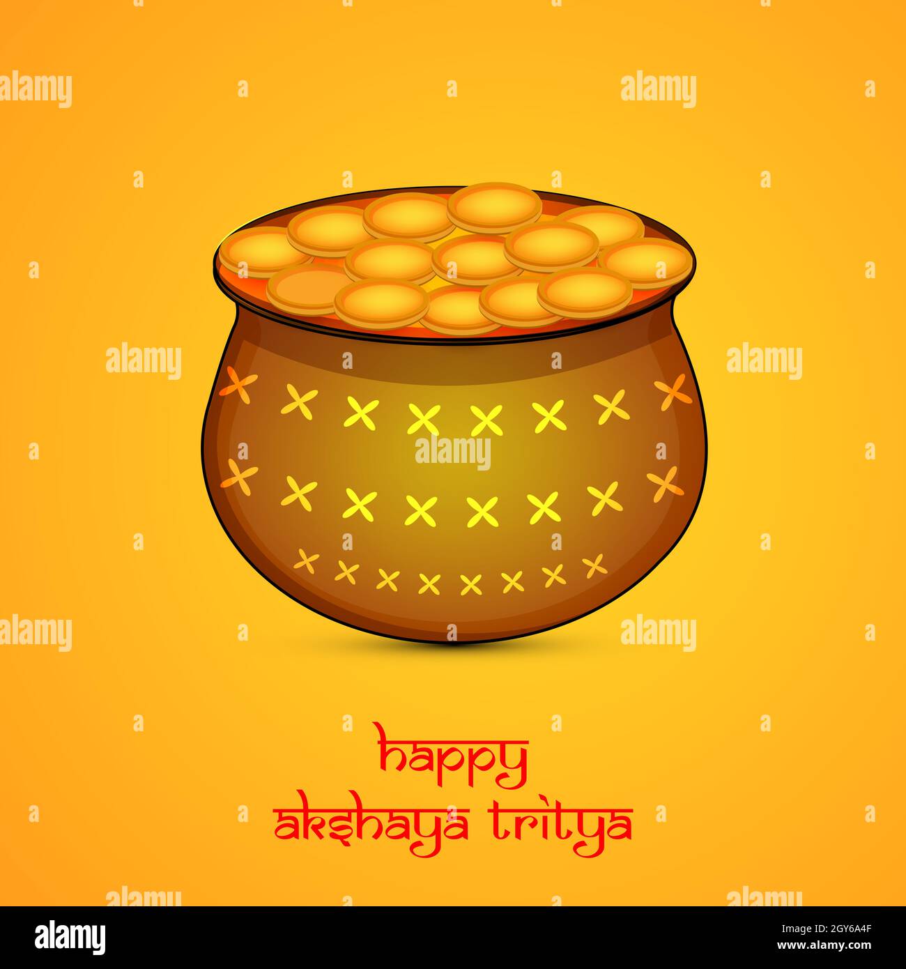 Akshaya Tritiya Stockfoto