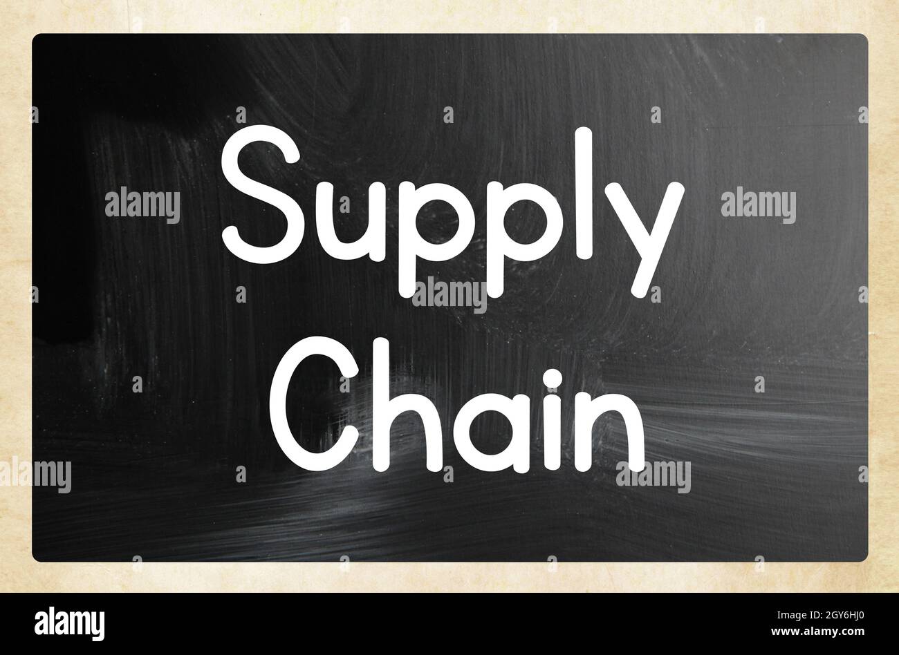 Supply-Chain-Konzept Stockfoto