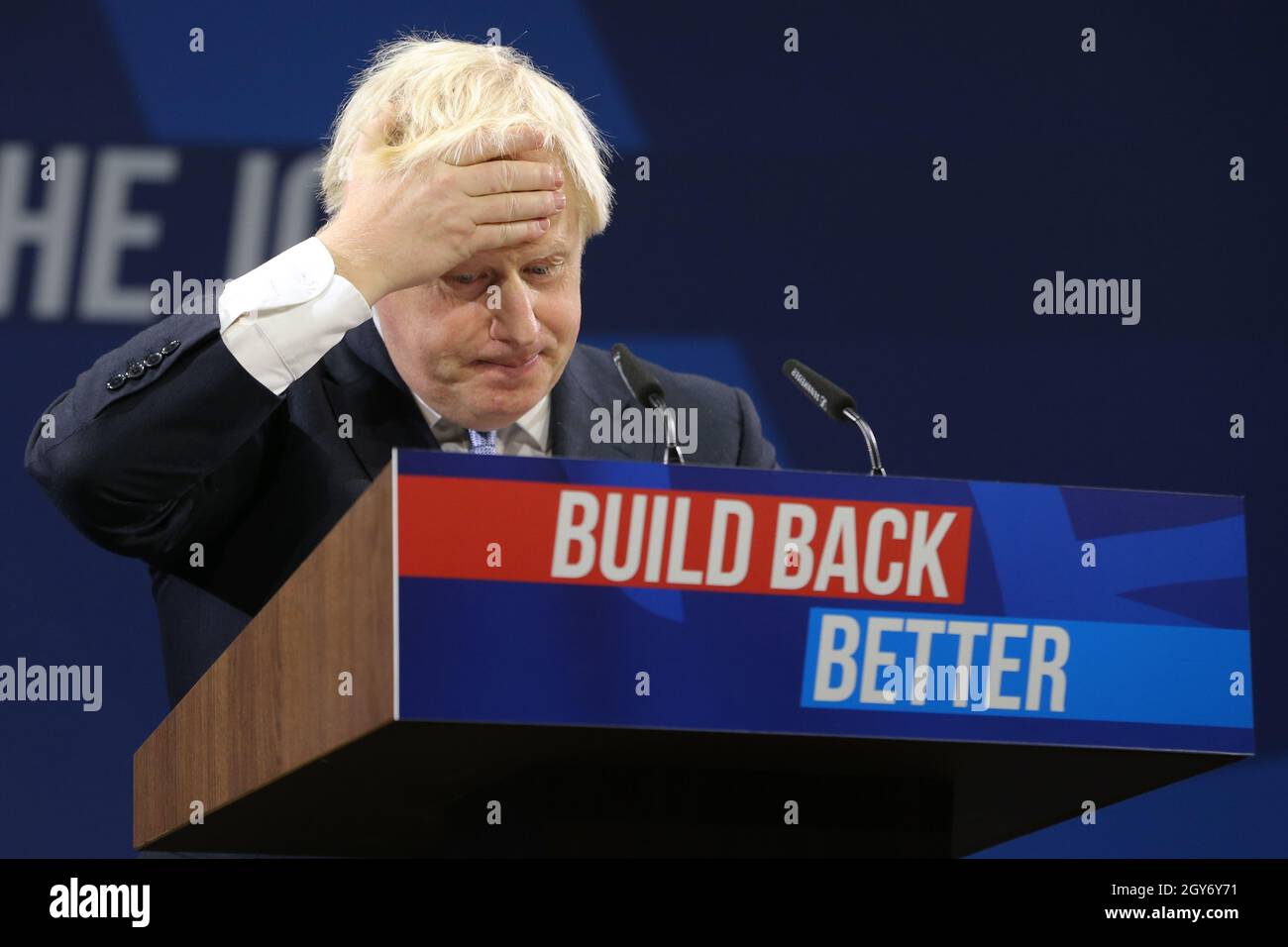 BORIS JOHNSON, 2021 Stockfoto