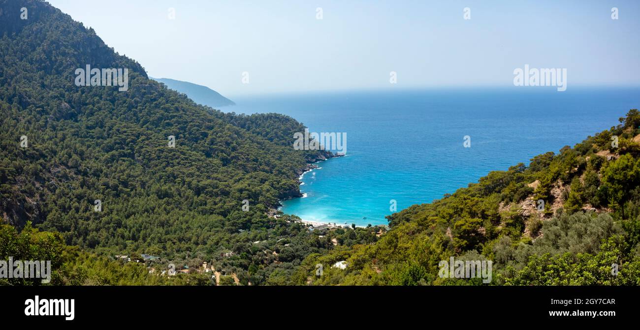 Kabak Bay im Mittelmeer, Türkei Stockfoto