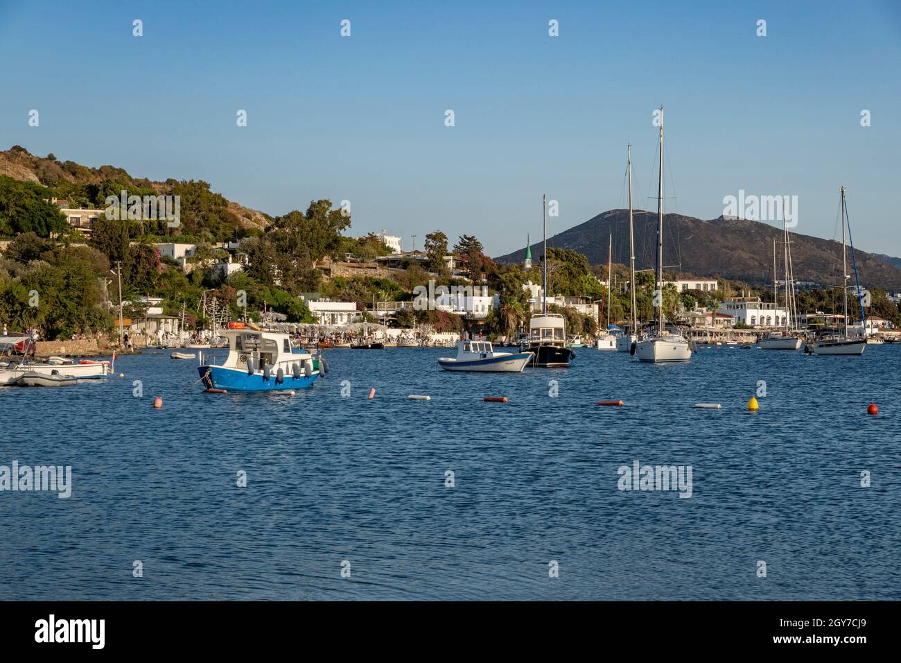Gumusluk, Bodrum, Türkei Stockfoto