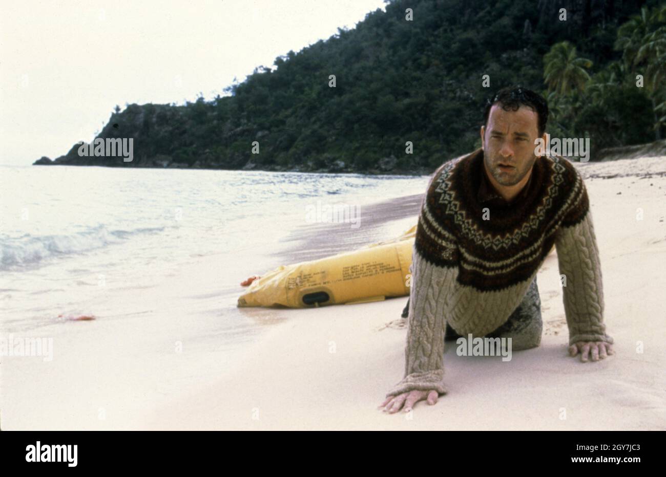 Cast Away Jahr: 2000 USA Tom Hanks Regie: Robert Zemeckis Stockfoto