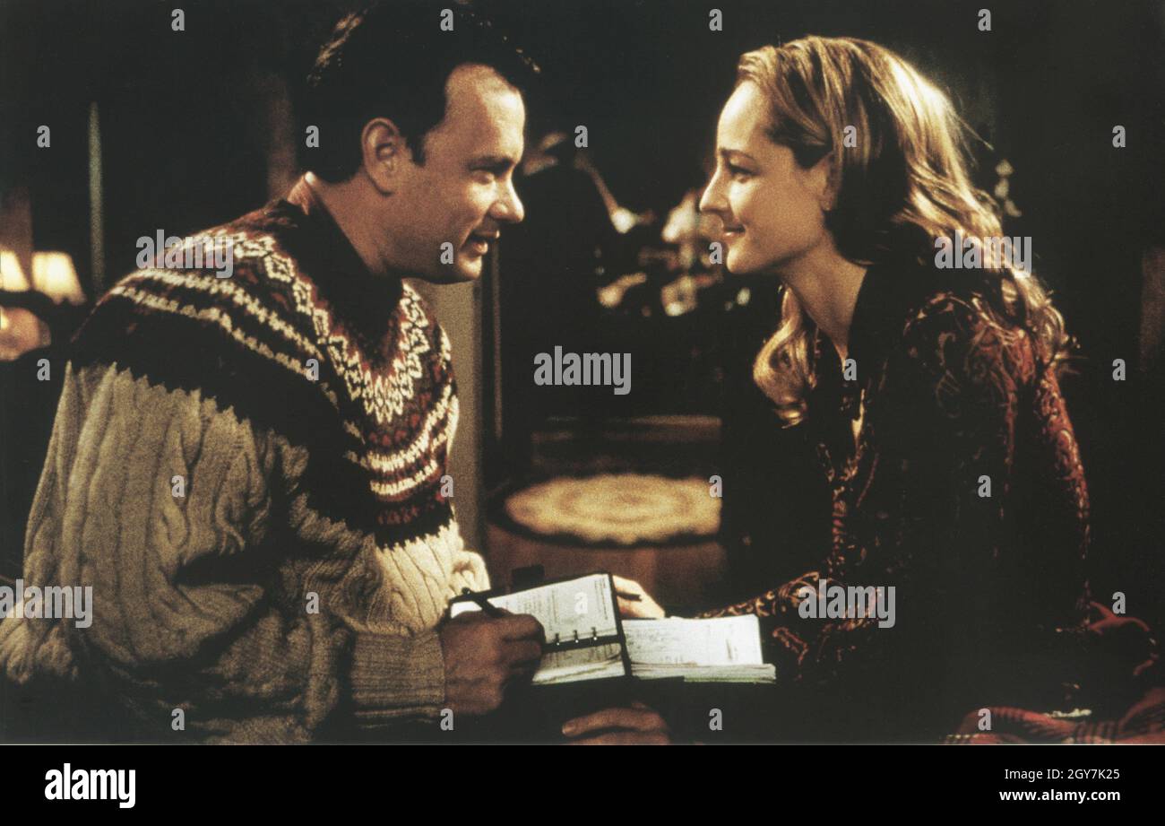 Cast Away Jahr : 2000 USA Regie : Robert Zemeckis Tom Hanks, Helen Hunt Stockfoto