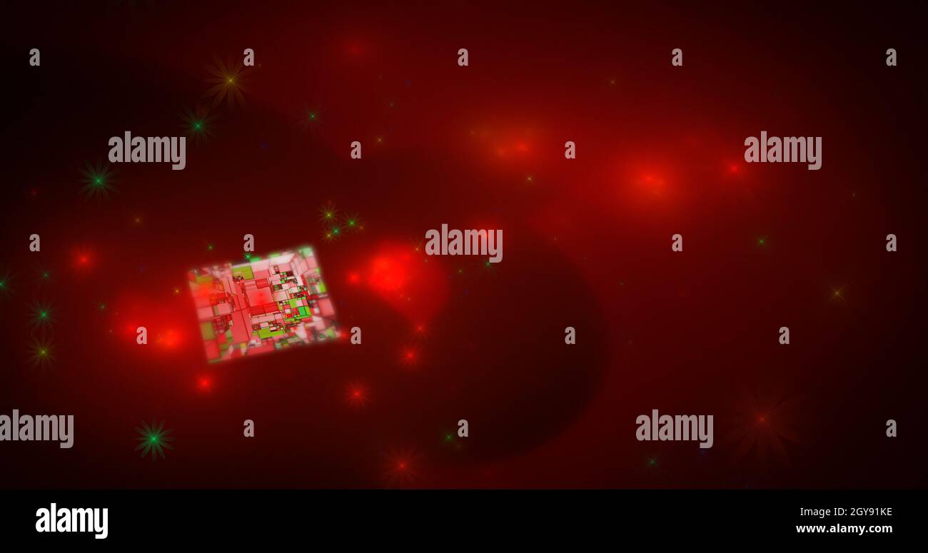 Abstrakt fractal Abbildung nützlich als Hintergrund Stockfoto