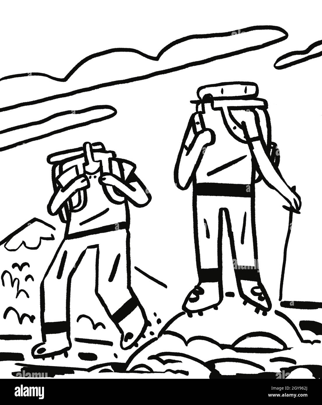 Wandern Lustige Bilder: A Fun Journey Through Drawing