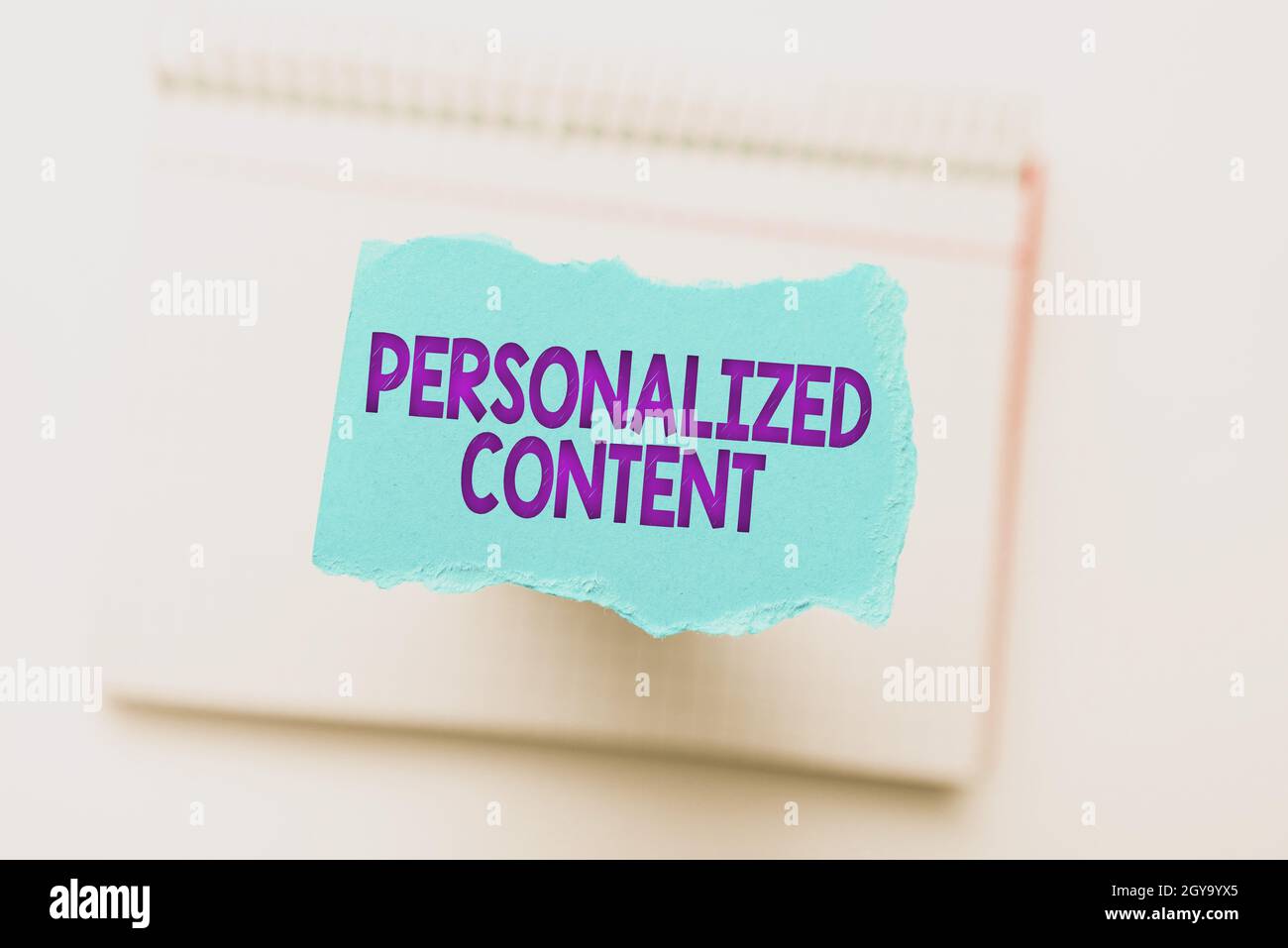 Inspiration showing sign Personalisierte Inhalte, Unternehmensübersicht sucht, ein digitales Produkt auf spezifische Benutzerdenken zuzuschneiden Neue Schreibkonzepte, Bre Stockfoto