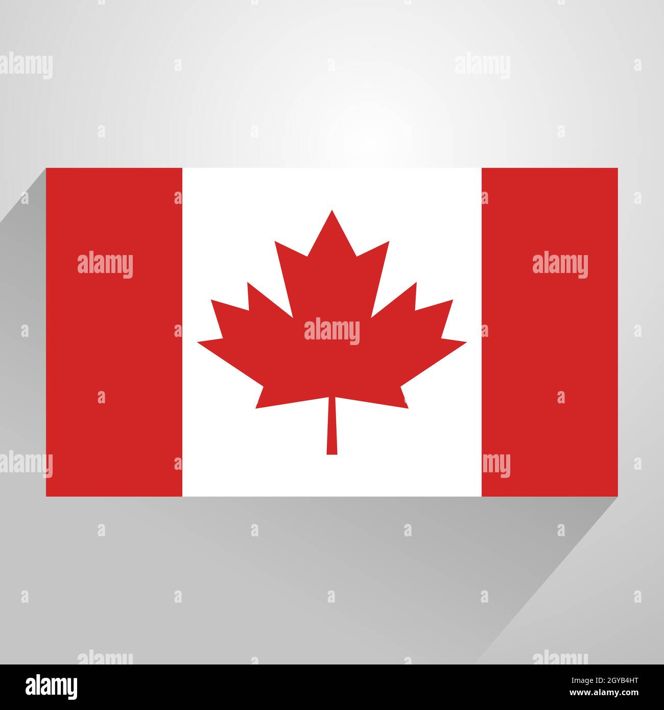 Kanada-Flaggen-Symbol Stock Vektor