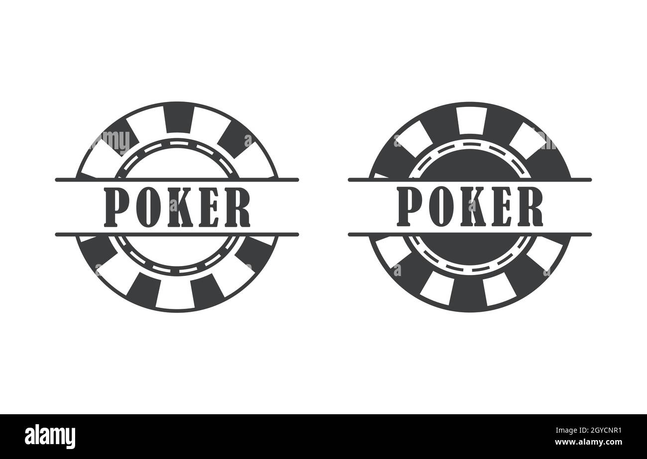 Poker Chip Queen SVG, Texas Holdem, Clubs, die Karten spielen, Glücksspiel, Casino-Wetten Stock Vektor
