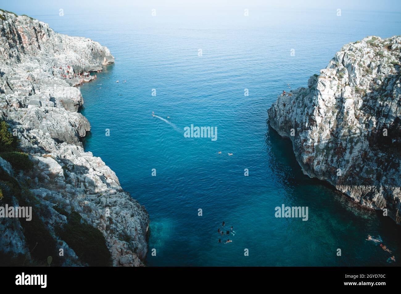 Eine fantastische Aussicht auf ' il ciolo ' in apulien Stockfoto