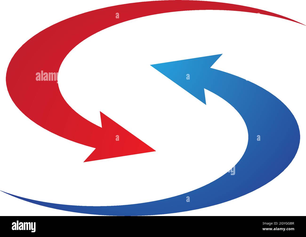 Pfeil Vektor Illustration Logo Vorlage Stock Vektor