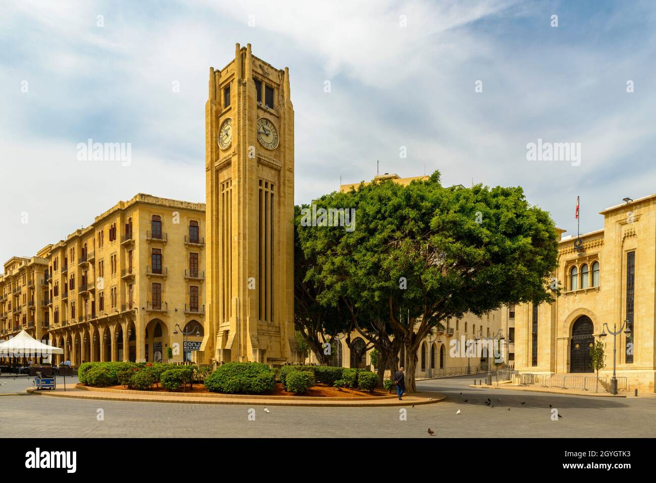 LIBANON, BEIRUT, INNENSTADT VON BEIRUT, NEJMEH-PLATZ Stockfoto