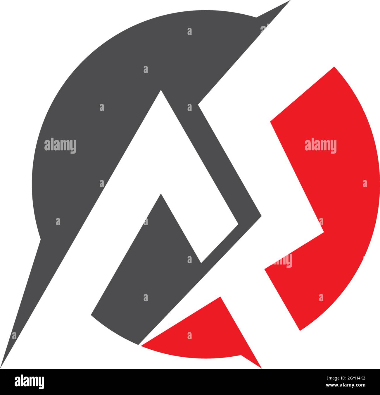 Vektor für Lightning-Logo-Vorlagen Stock Vektor