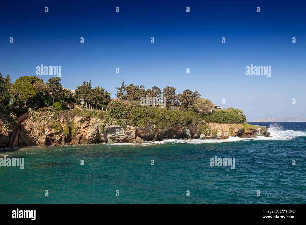 Agia Pelagia, Küstenlandschaft, Kreta, Griechenland, europa Stockfoto