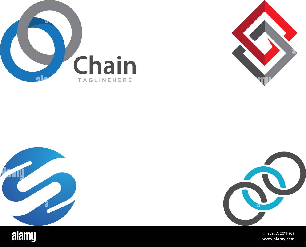 Business Corporate abstrakte Einheit vektor Logo Design Stock Vektor