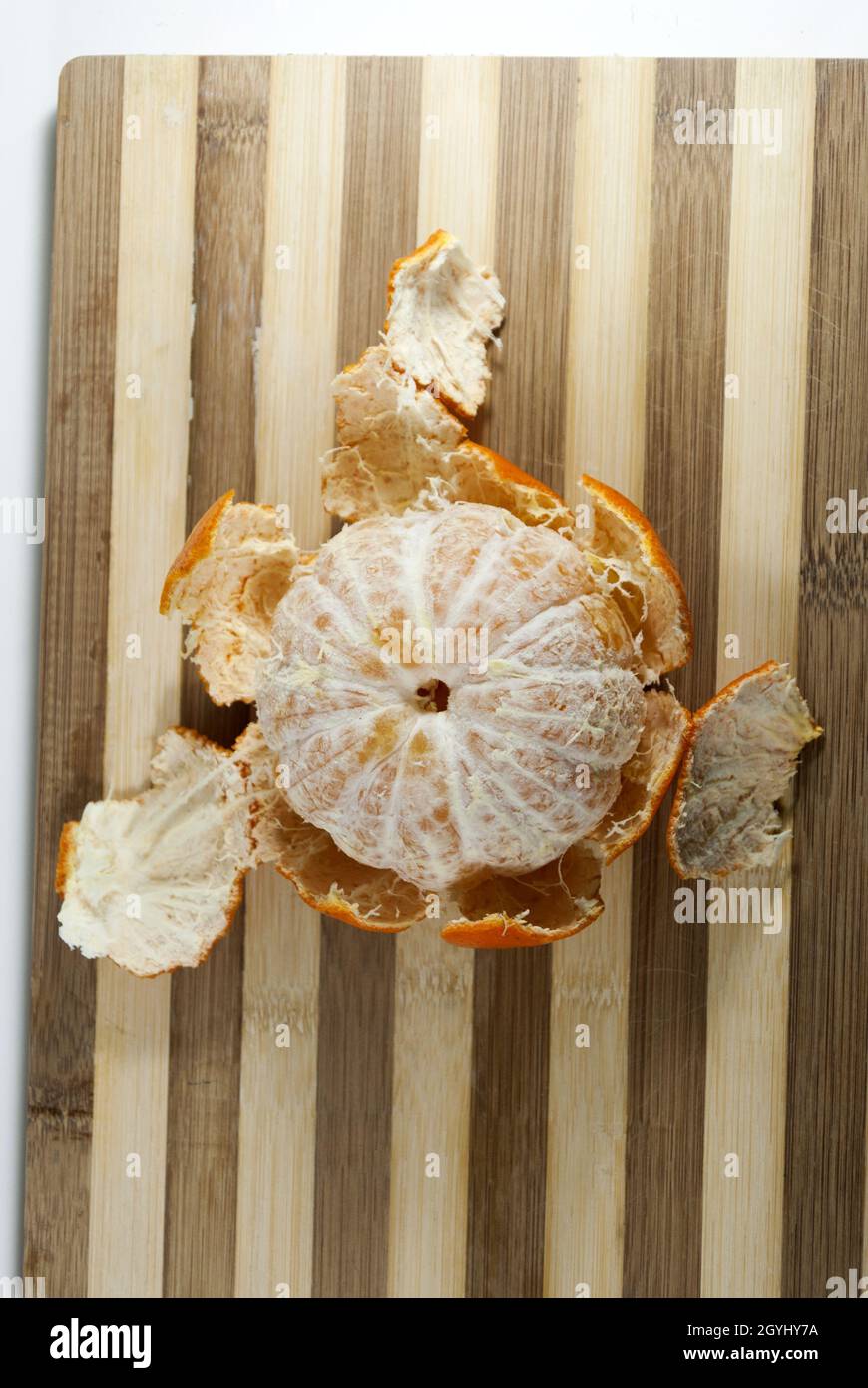 Bio frische Mandarine in Guatemala geerntet, tropische Früchte. Frische Mandarine, Citrus reticulata. Stockfoto