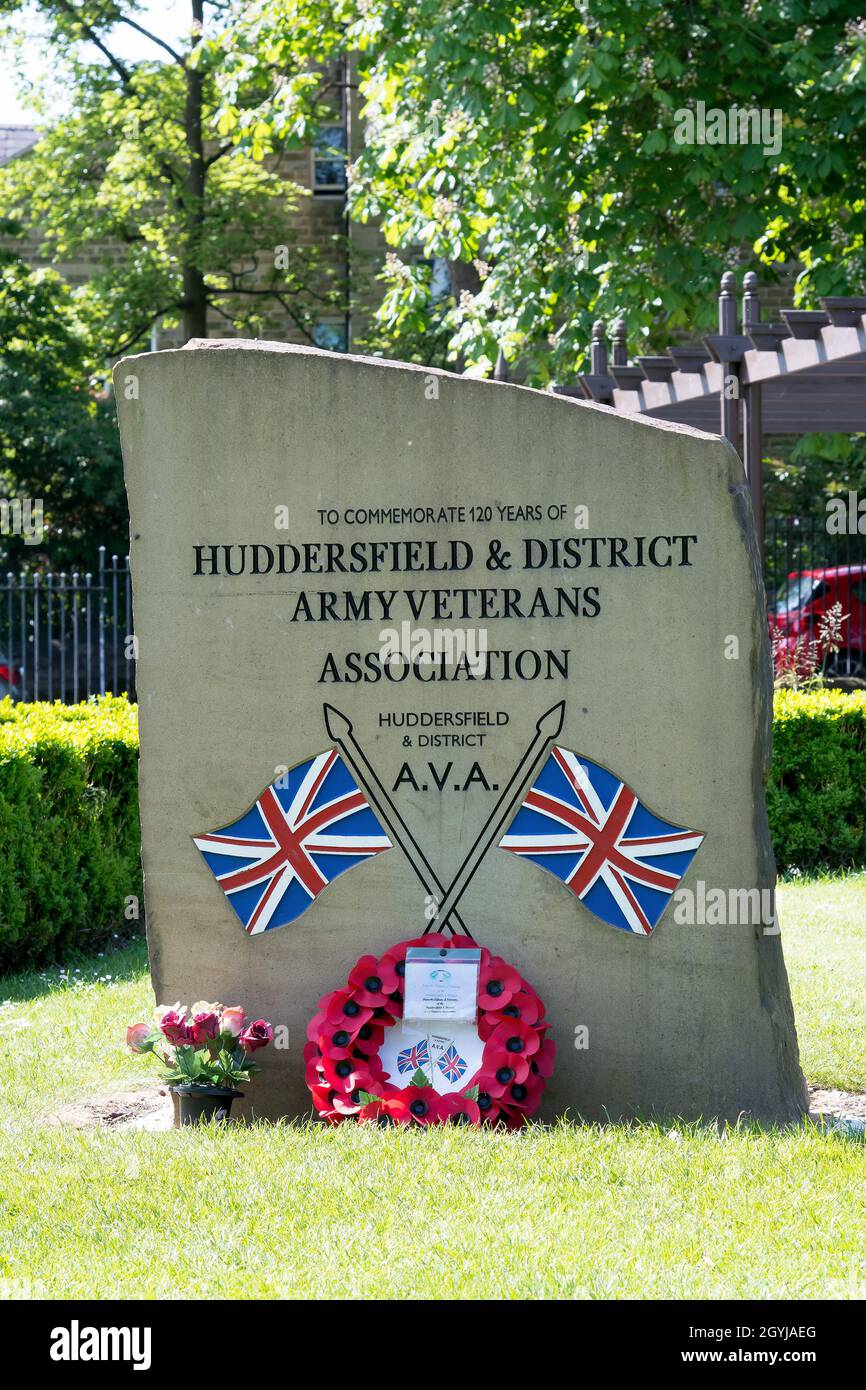 Huddersfield & District Army Veterans Association Stockfoto