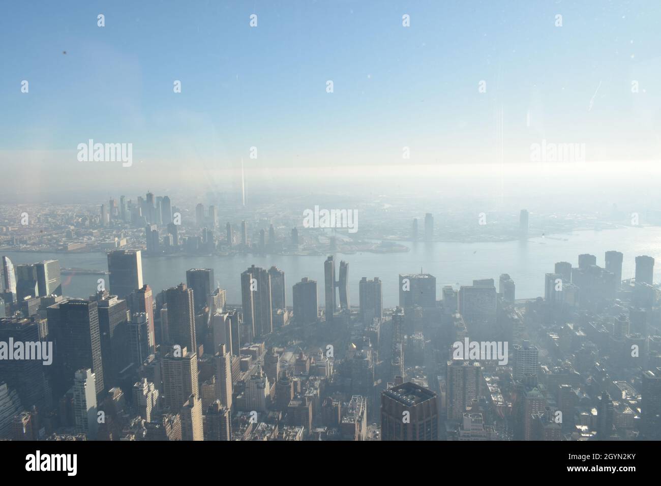 Spektakuläre Aussicht vom Empire State Building Stockfoto