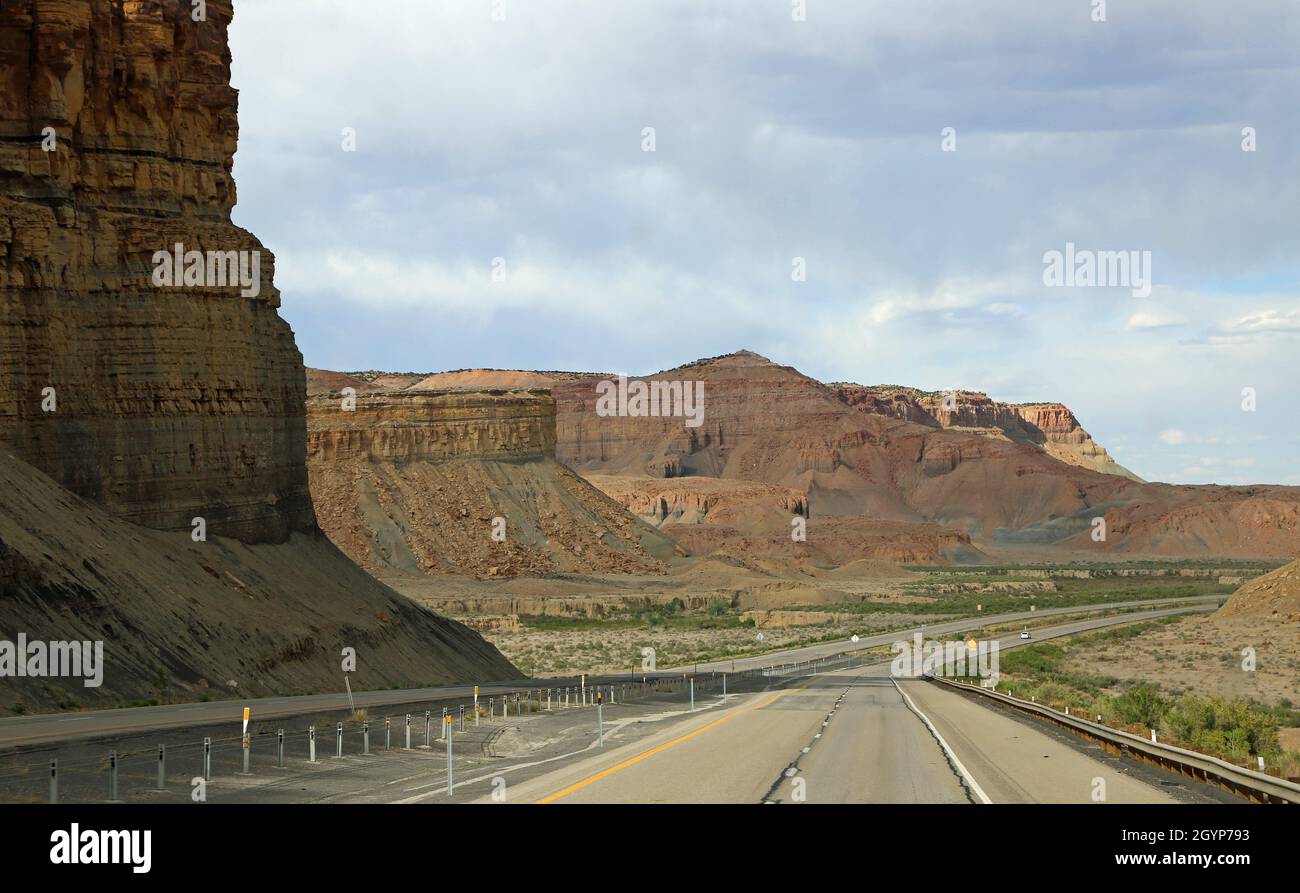 Nach Wasatch Plateau, Utah Stockfoto