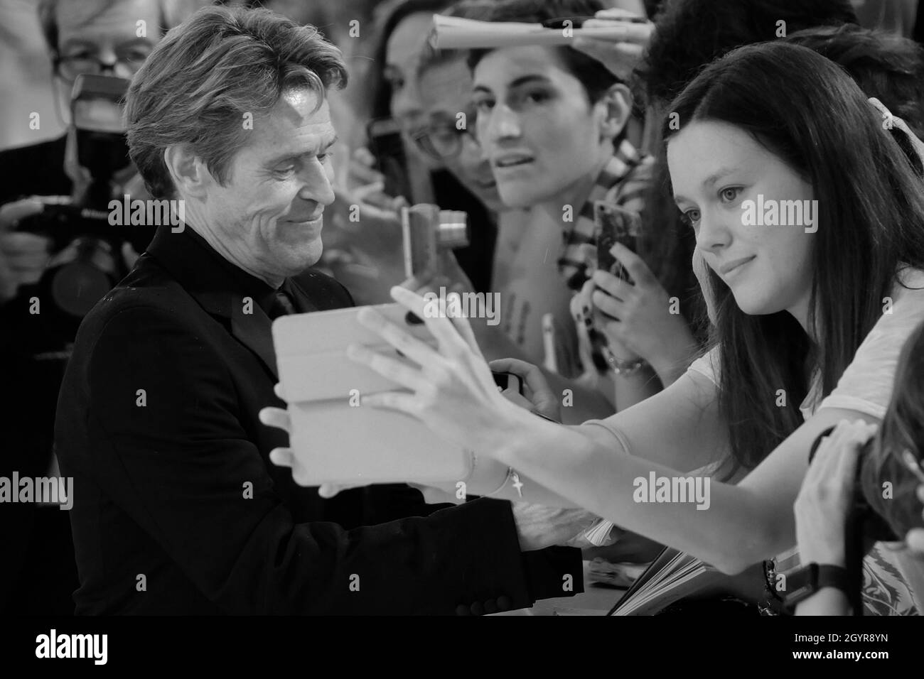 Willem Dafoe wird in Venedig während des 75. Filmfestivals am 3. September 2015 in Venedig, Italien, zu sehen sein. (MVS) Stockfoto