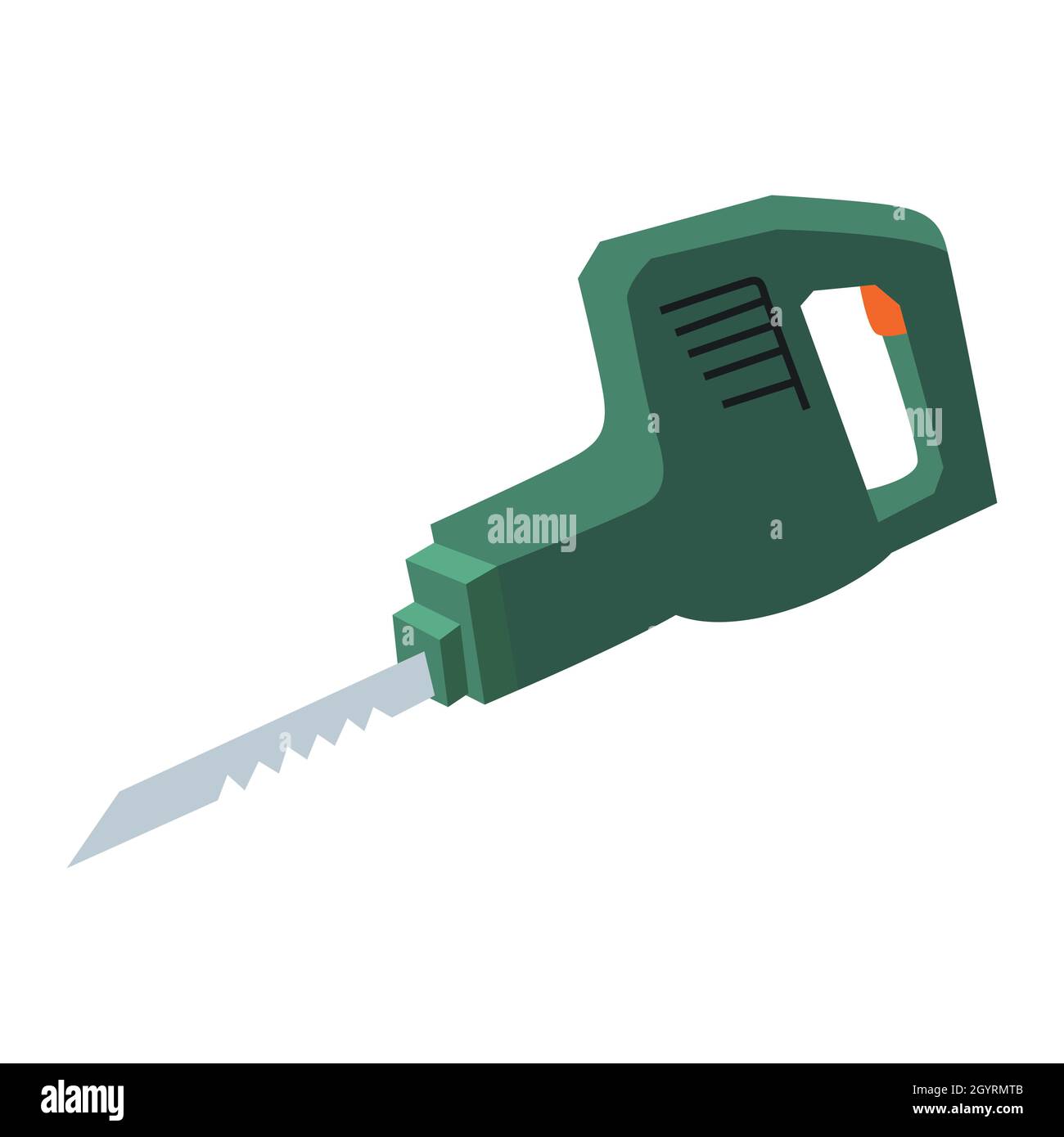 Hubsäge Stahl Blatt Stärke Vektor Illustration Design Illustration Stock Vektor