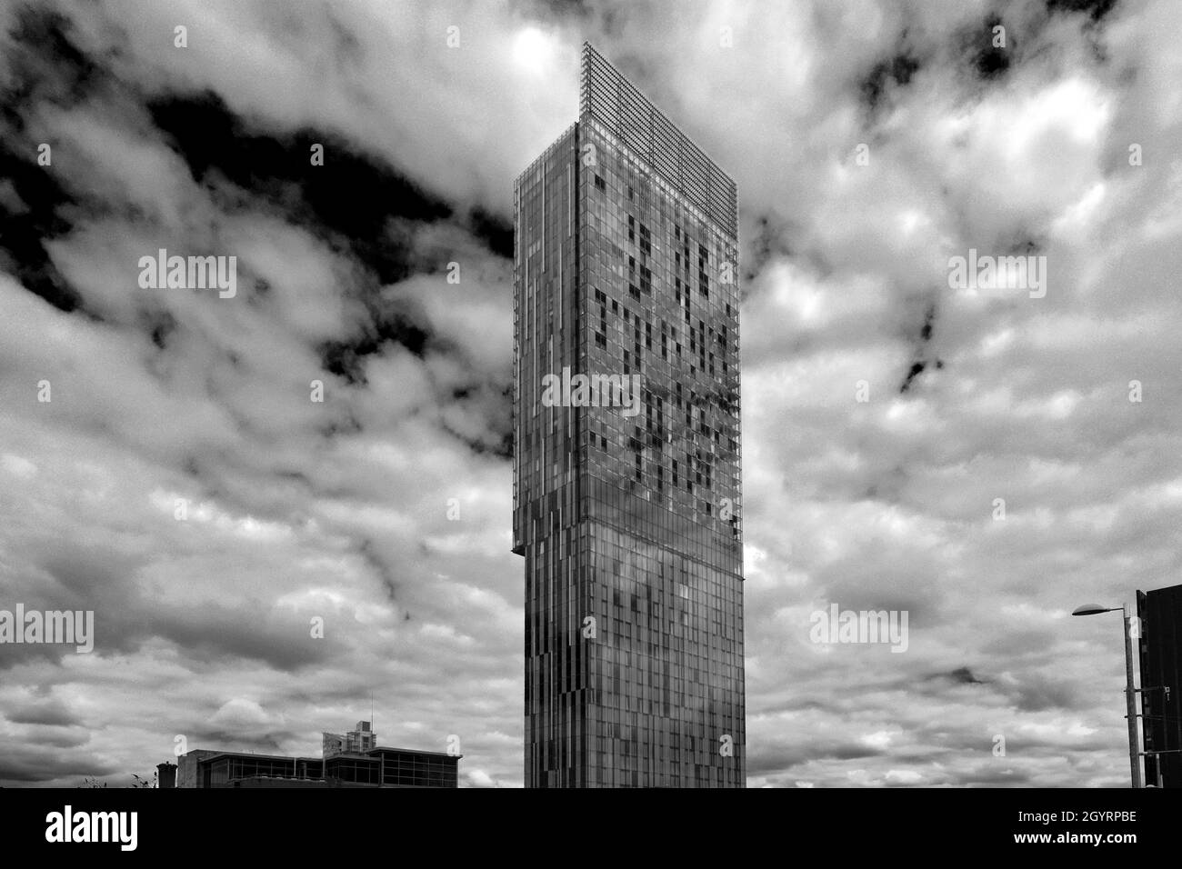 The Beetham Tower, 301–303 Deansgate, Greater Manchester, England Stockfoto