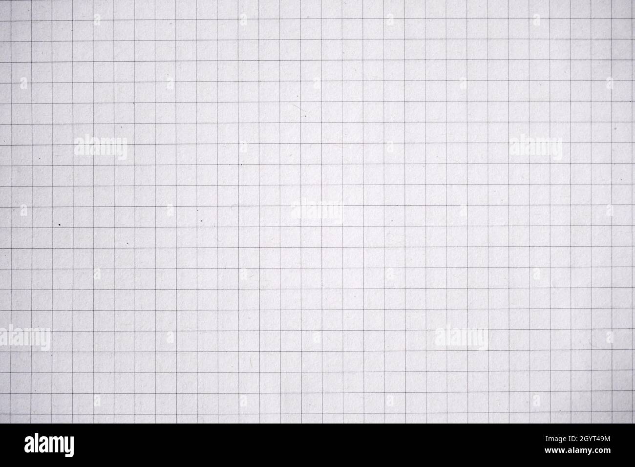 Quadratische Grafik Papier lose Blatt Textur Stockfoto