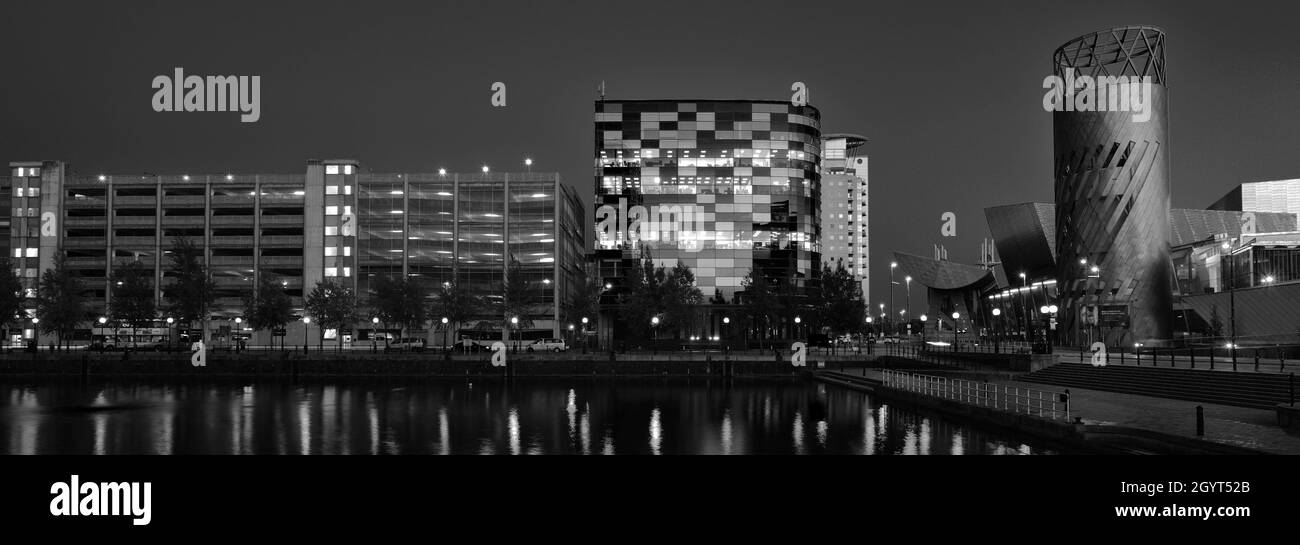 Das Huron-Becken, Salford Quays, Manchester, Lancashire, England, VEREINIGTES KÖNIGREICH Stockfoto