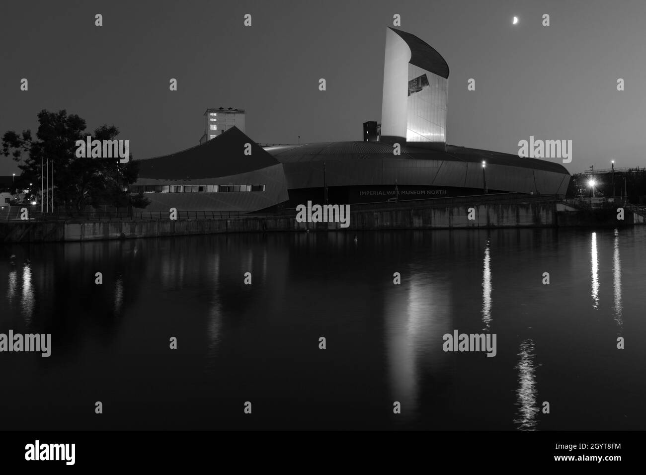 Das Imperial War Museum North, Trafford Wharf, Manchester, Lancashire, England, VEREINIGTES KÖNIGREICH Stockfoto