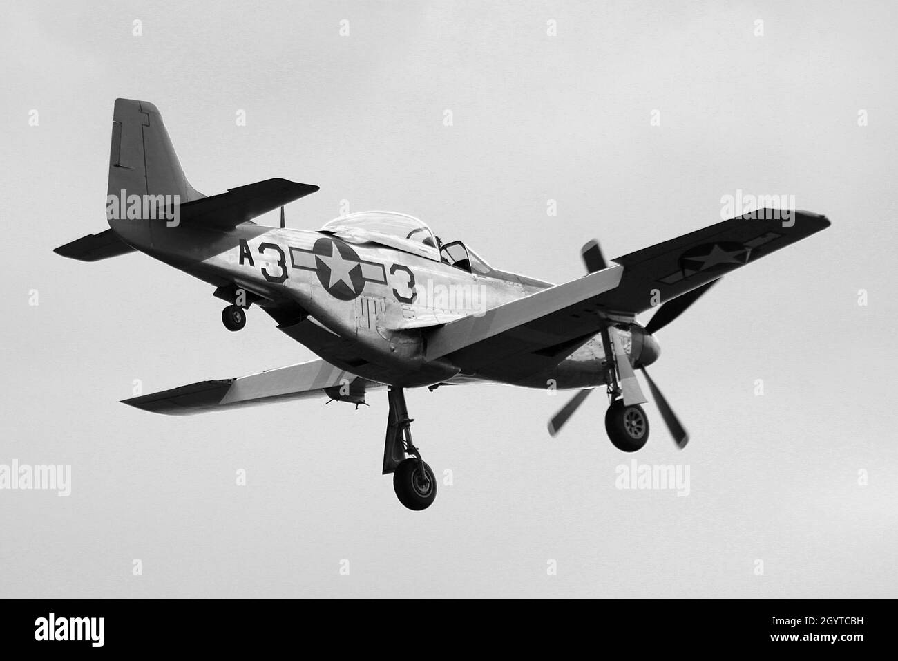 P-51 Mustang Stockfoto