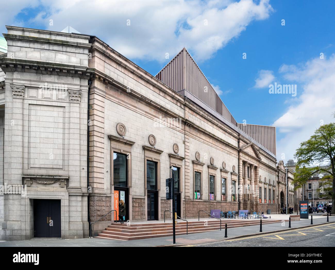 Aberdeen Art Gallery, Aberdeen, Schottland, Großbritannien Stockfoto
