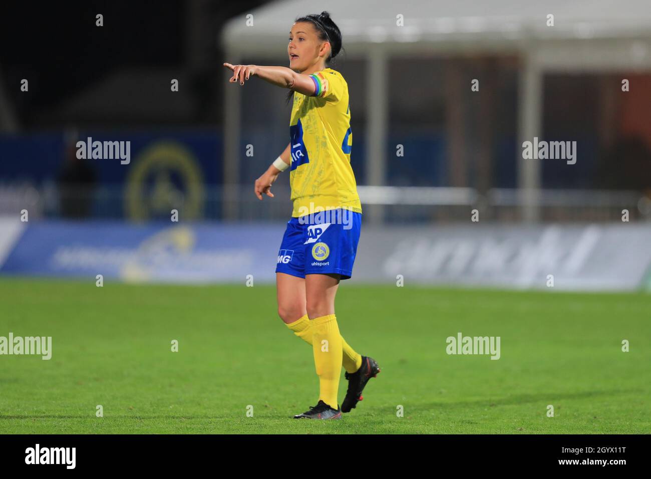 Claudia Wasser während des Planet Pure Frauen Bundesliga-Spiels in Wien, Österreich, erster FC Wien gegen SKN St. Polen Frauen Stockfoto