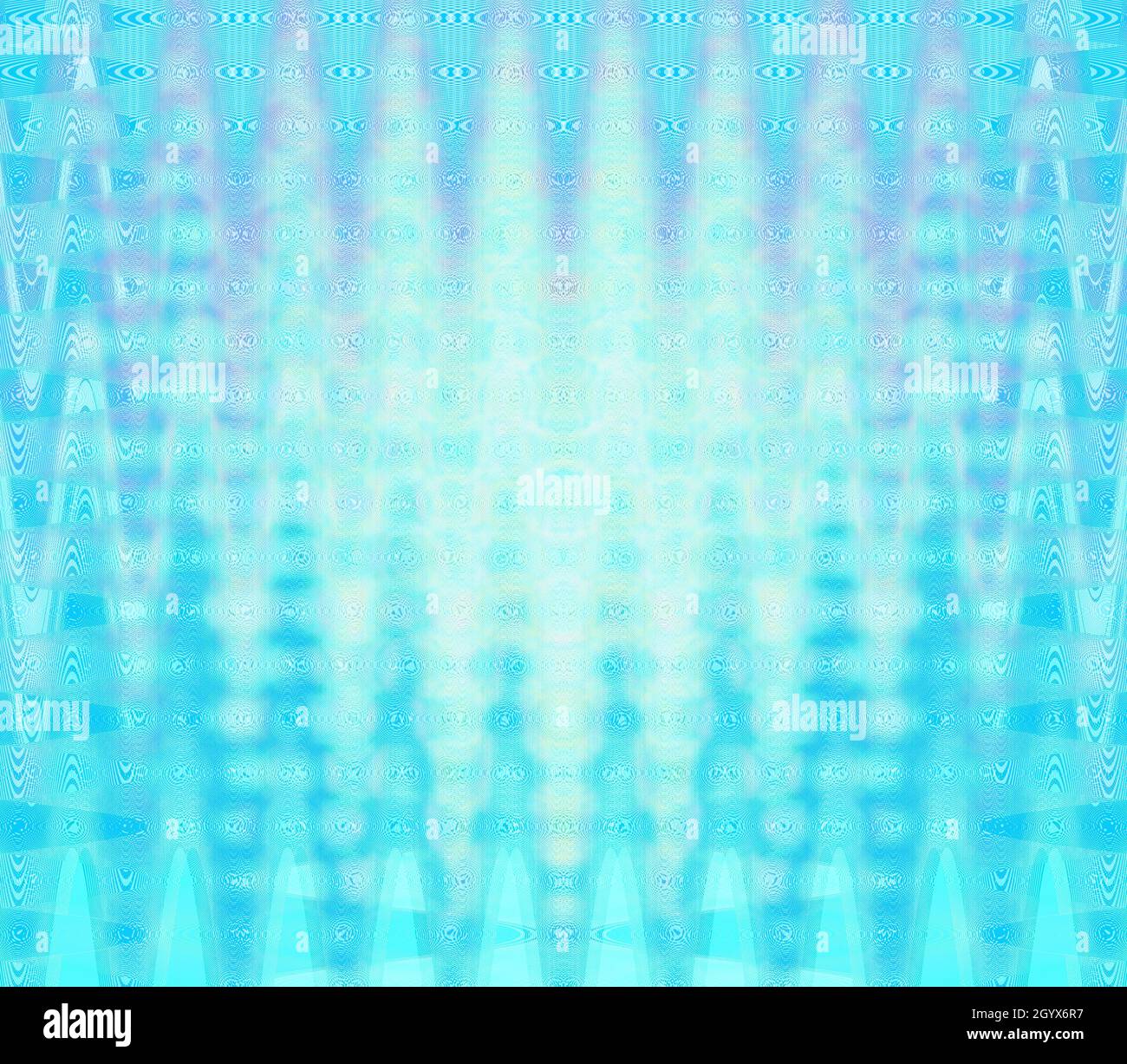 Eine abstrakte Wellig psychedelischen Hintergrundbild. Stockfoto