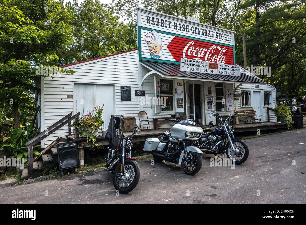 Rabbit Hash Historic General Store - Kentucky Stockfoto