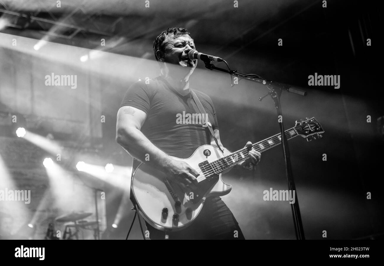 Bournemouth, Großbritannien. Oktober 2021. Manic Street Preachers an der O2 Academy, Bournemouth, Großbritannien. 10. Oktober 2021.Quelle: Charlie Raven/Alamy Live News Quelle: Charlie Raven/Alamy Live News Stockfoto