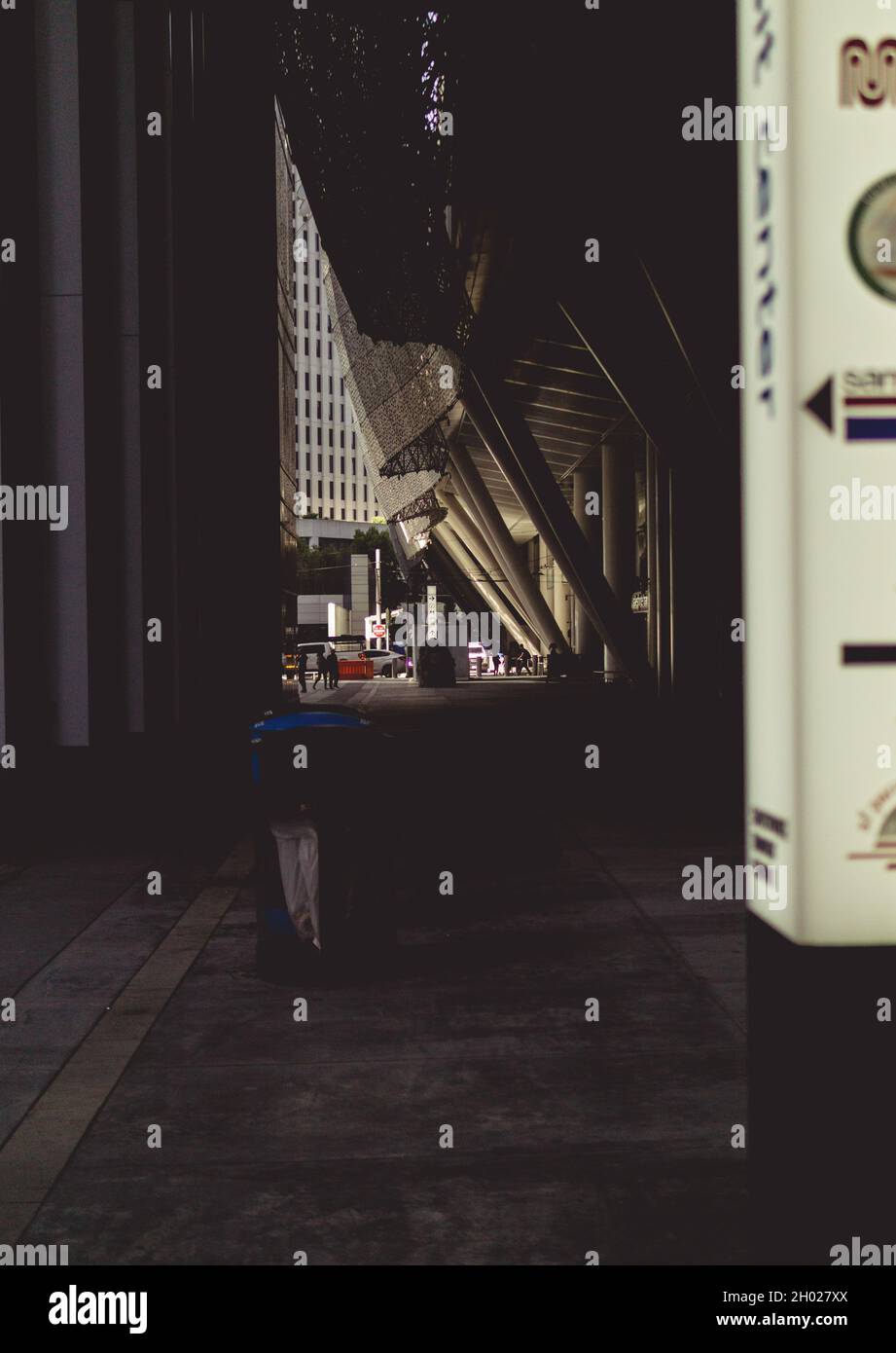 Licht und Schatten Stockfoto