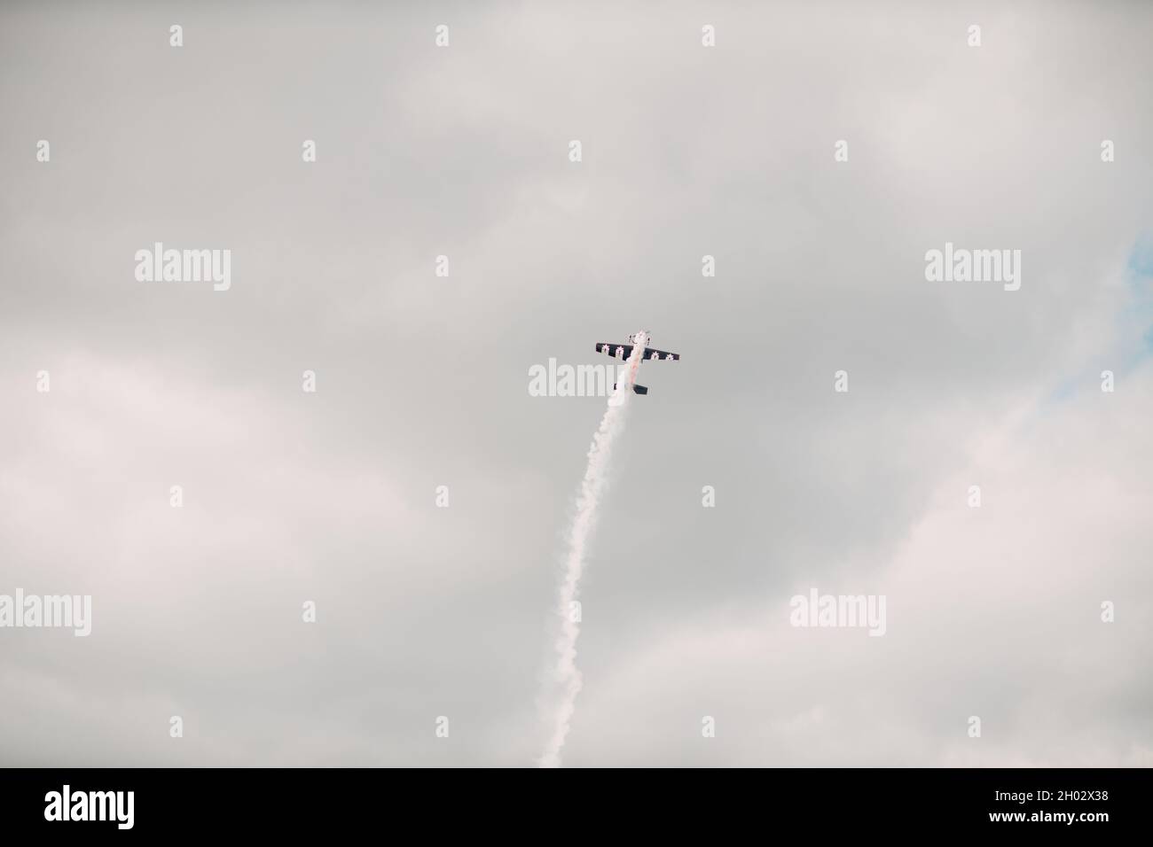 Radio control rc Flugzeug Spielzeug Modell fliegen hohen Himmel Stockfoto