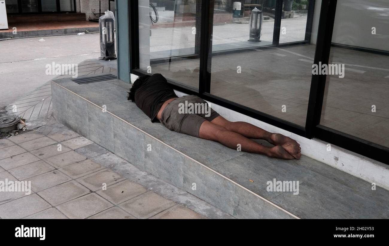 Asoke Road Sukhumvit Soi 21 Bangkok Thailand Stockfoto