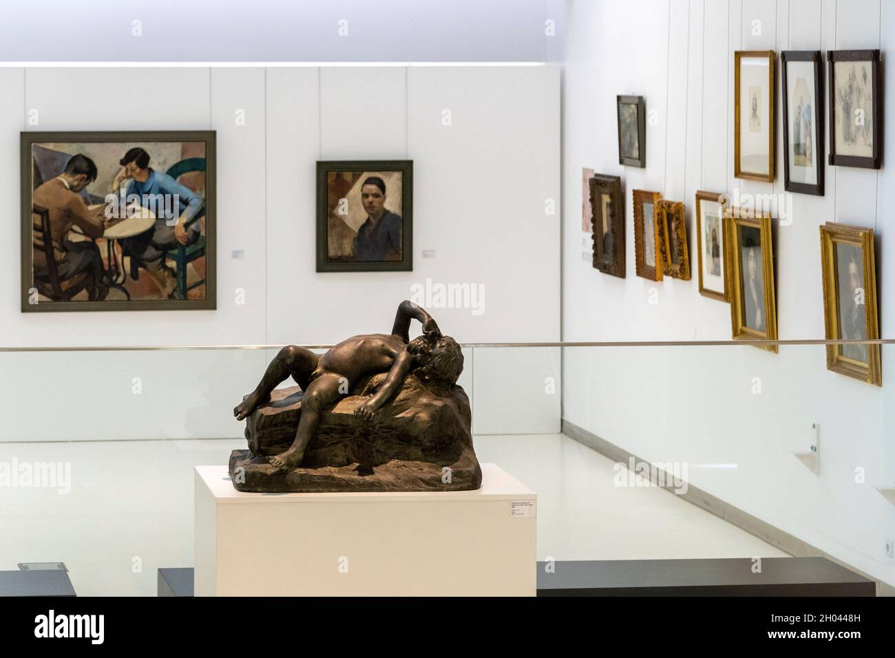 Museu e Centro de Artes de Figueiró dos Vinhos - Kunstmuseum in Figueiro dos Vinhos, Portugal, Europa Stockfoto