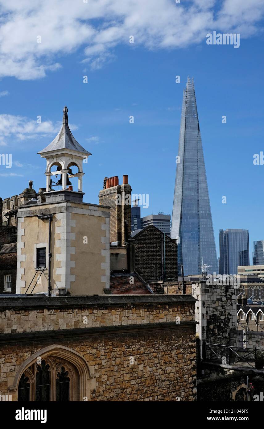 Der Scherbe, vom Tower of london, england Stockfoto