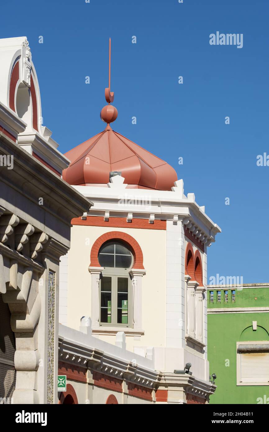 Details Der Alten Maurischen Markthalle In Loulé, Portugal Stockfoto